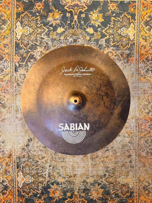 ULTRA RARE Sabian JACK DEJOHNETTE ORIGINAL China Pang 20” Swish! NOTHING Like it! 2244 g