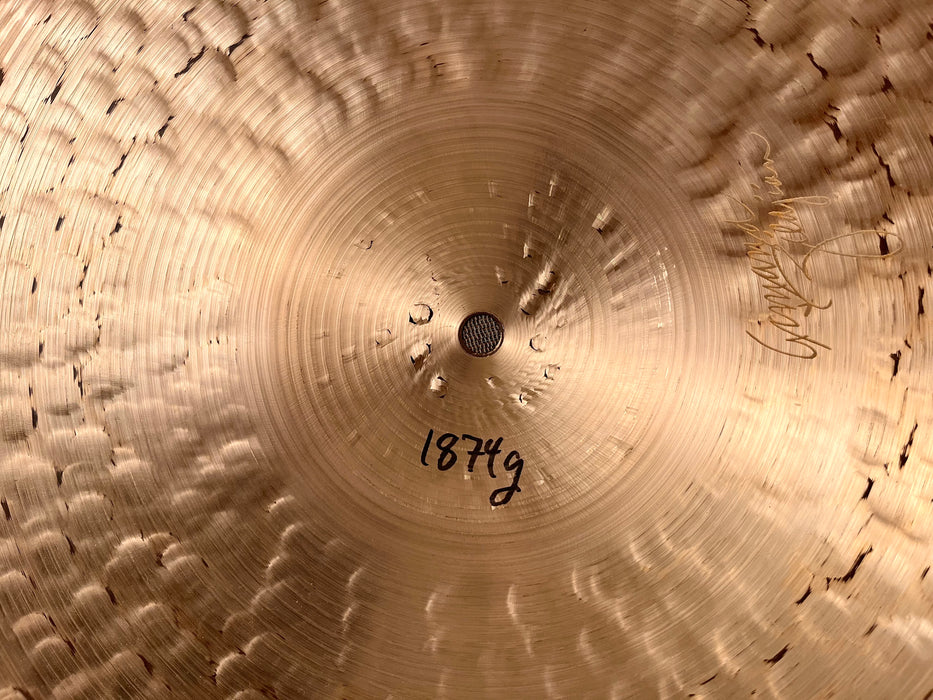 Zildjian K CONSTANTINOPLE LIGHT RIDE SIZZLE 20” 1874  g IMMACULATE! DARK! Crashable! Limited!
