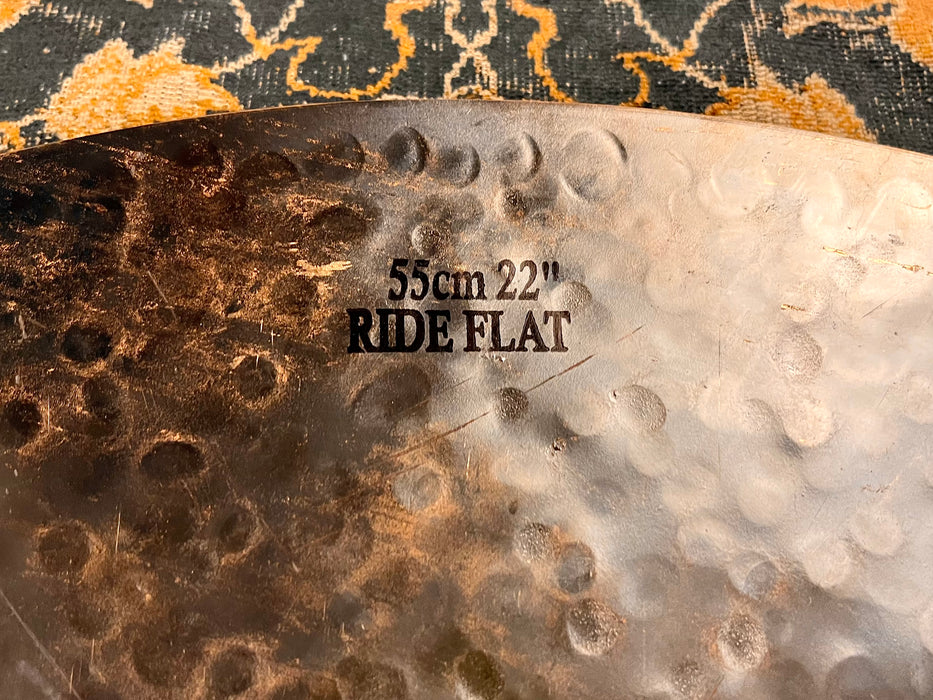 Amazing Istanbul Mehmet 61st Anniversary 22” FLAT RIDE 2397 g RAW DRY BUT SMOOTH! Rare!