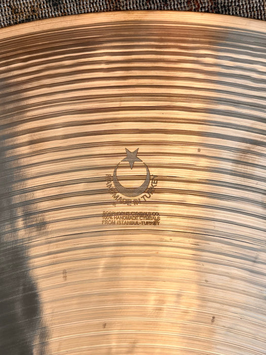 Bosphorus MASTER 20” Ride CRASH ONLY 1486 g PAPERY LIGHT COMPLEX Airy! Perfect Condition!