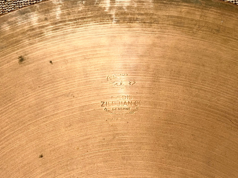 Ultra THIN RARE 1940s Vintage Zildjian Trans Stamp 15” Hihats 879 910 g PAPER THIN Golden Era! WHIPSY!