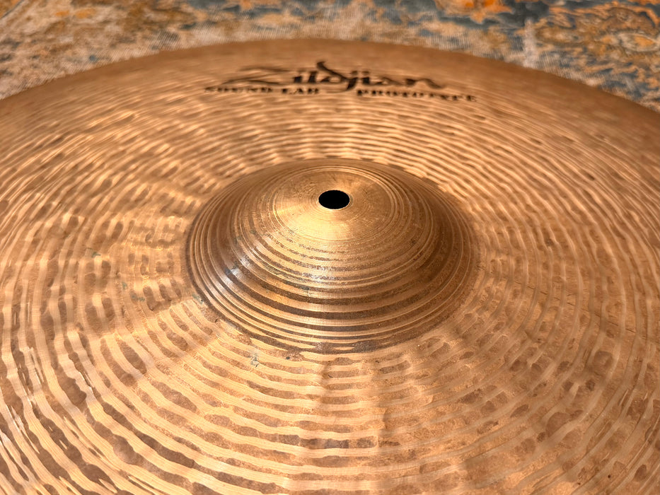 RARE Zildjian K CONSTANTINOPLE PROTOTYPE HI BELL DRY RIDE 22” 2652 g DRY COMPLEX MELLOWED