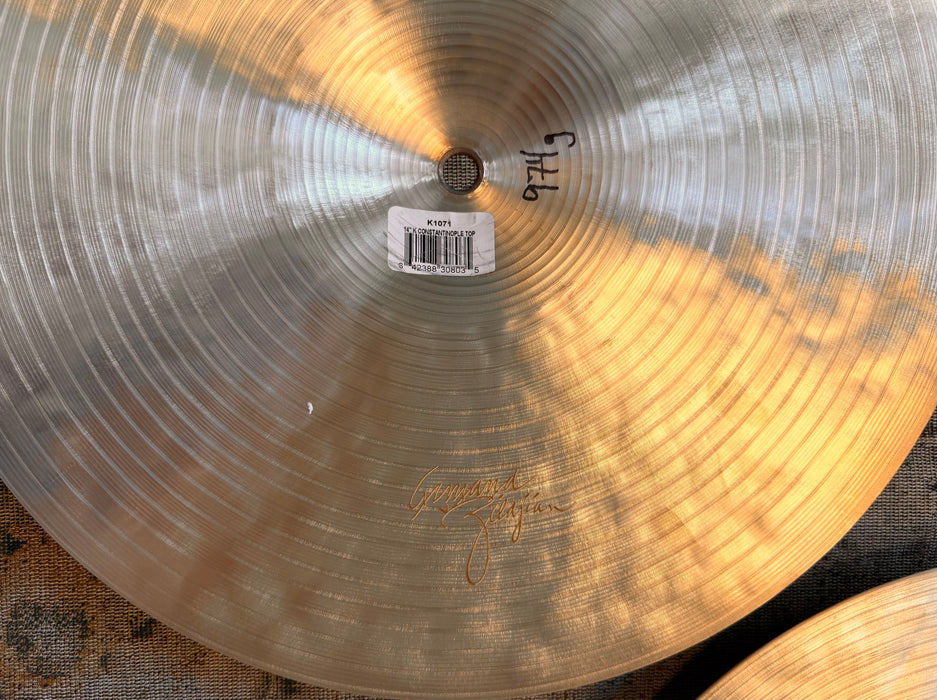 Zildjian K CONSTANTINOPLE Hihats 14” PERFECT!! Versatile! 974 1106 g Don’t PAY $800
