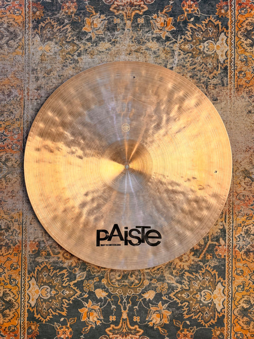 Paiste MASTERS 22” DARK RIDE CLEAN! 2610 g Sizzle! LIGHT COMPLEX AIRY! Don’t Pay $820!