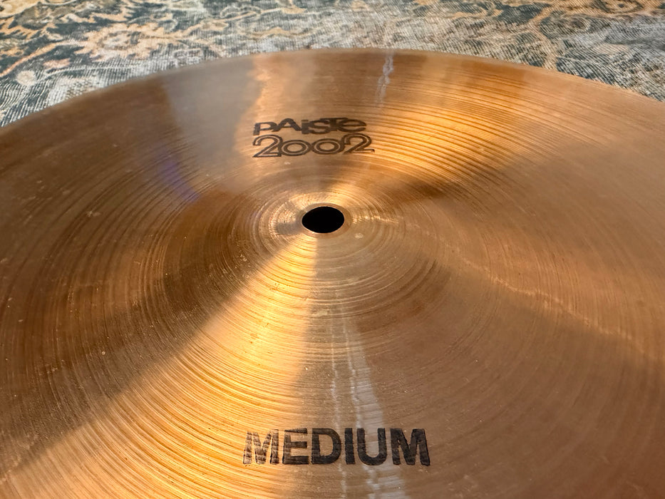 RARE 1978 Vintage Paiste 2002  FACTORY STAMPED MEDIUM 16” BONHAM! SUPER CLEAN! ICONIC TONE! 1152 g