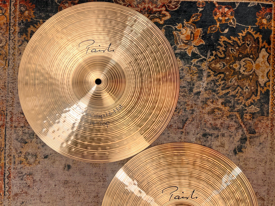 Paiste SIGNATURE DARK CRISP 14” Hihats 870 1506 g CLEAN CRISP Look TONE! Don’t Pay $568!