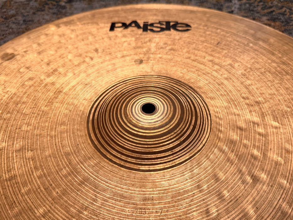 Paiste TRADITIONAL PROTOTYPE 20” LIGHT COMPLEX Ride 2250 g Unique Profile! Wide Lathe Bell! Great Definition w Broad Spread