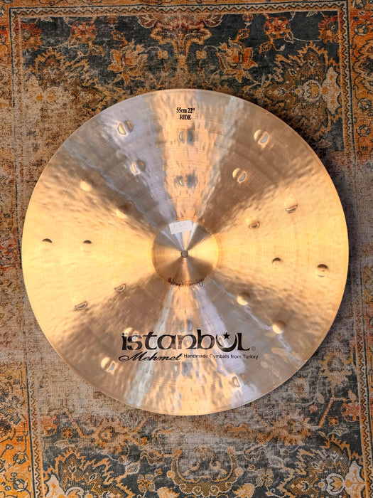 DARK COMPLEX ISTANBUL MEHMET Hamer 22” WARM RIDE 2450 g MINT 1/2 LATHE! HYBRID