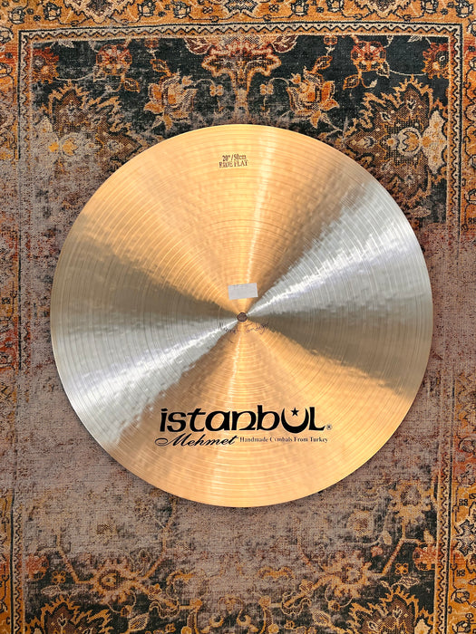Rare DARK WARM ISTANBUL Mehmet 20" FLAT RIDE 1924 g Controlled Ultra Smooth! Incredible!