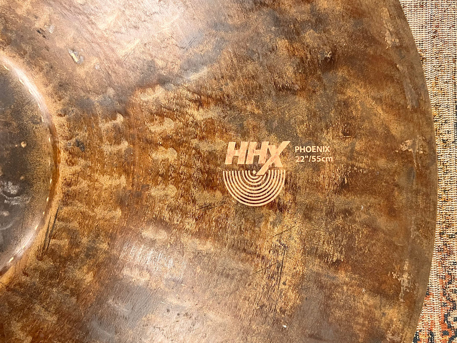 Sabian HHX PHOENIX Ride 22” 2554 g ULTRA DARK DRY! No Longer Made! Amazing Definition! Quick Decay!