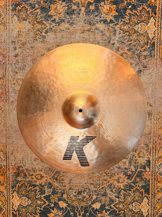 RARE Vintage Zildjian 1980s K 20” CRASH RIDE BRILLIANT CLEAN! Dark Full AMAZING! 2174 g