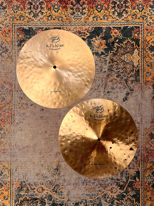 Zildjian K CONSTANTINOPLE Hihats 14” 952 1126 g Complex! Versatile! DON’T PAY $740!