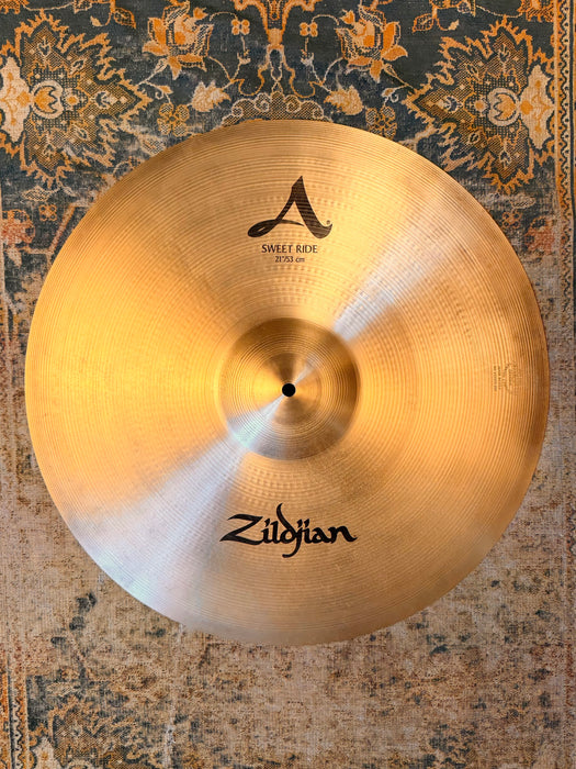 Zildjian SWEET RIDE 21” CRASH 2578 g Great Definition! Versatile! Very CLEAN! Why Pay $445?