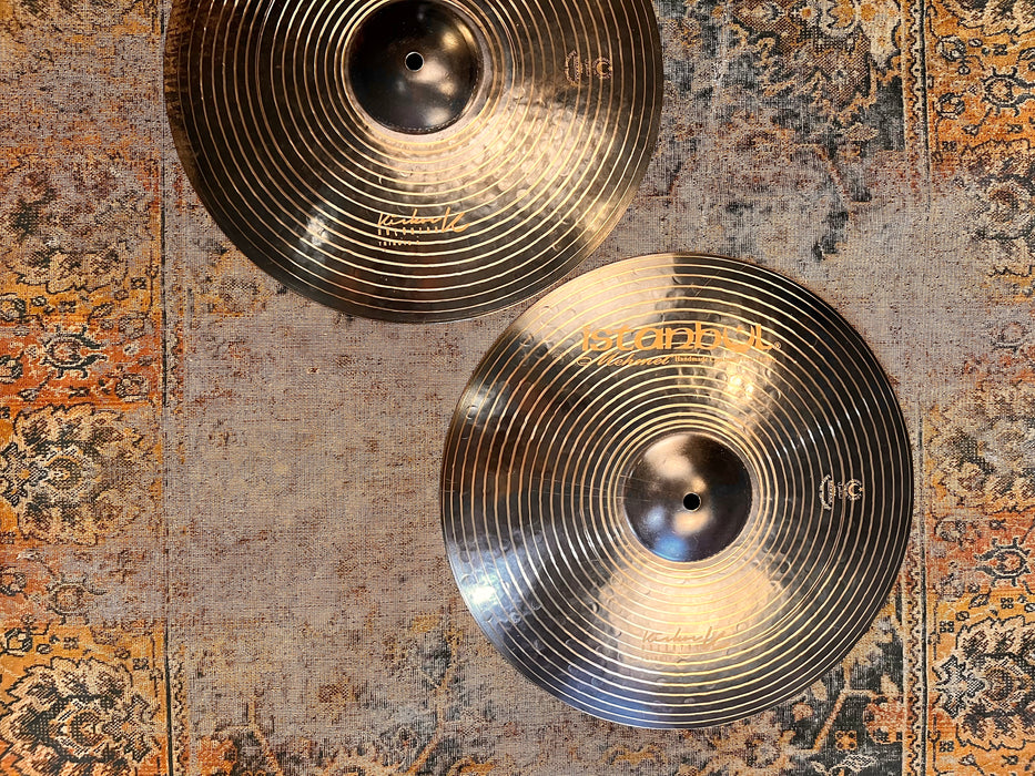 Dark Dry Istanbul Mehmet Kirkor K 15” Hihats 1174 1350 g IMMACULATE Great 15s”! Beautiful!