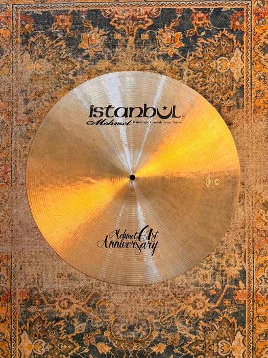 GLOWING Warm Smooth ISTANBUL Mehmet 61st ANNIVERSARY Ride 21” 2126 g PERFECT! Incredible