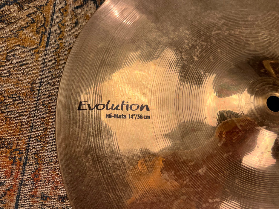 Versatile Crisp Clean Sabian HHX EVOLUTION 14" Hihats 939 1424 g WECKL