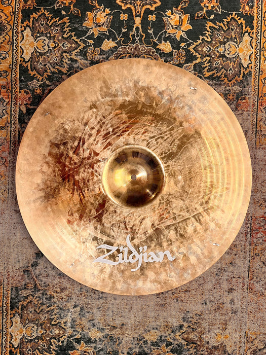 20th ANNIVERSARY Zildjian A Custom Medium Thin 21” Ride Sizzle 2470 g GLASSY SMOOTH! Crashable
