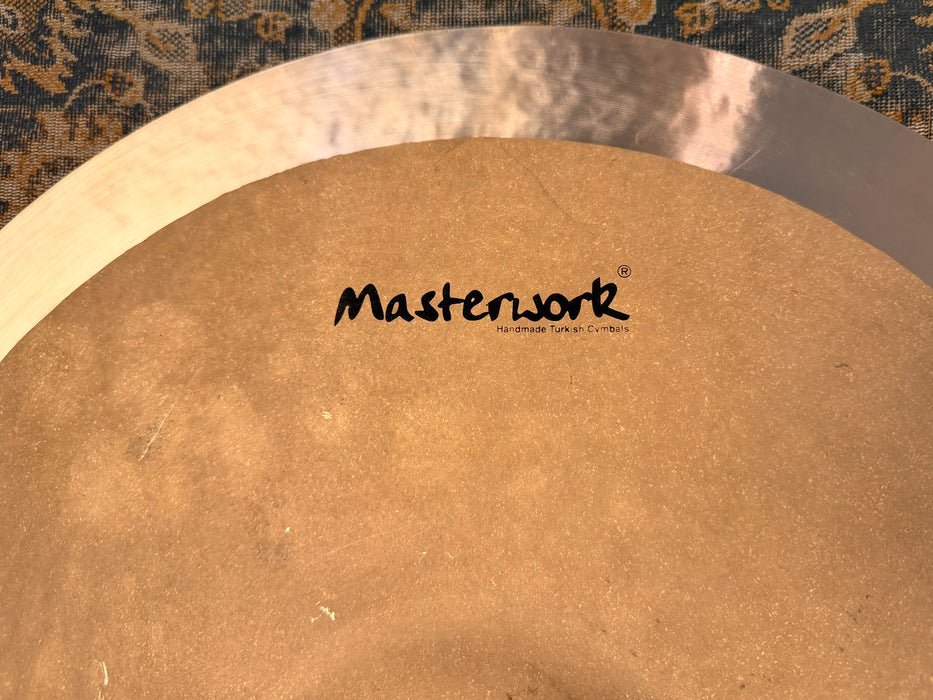 ULTRA THIN MASTERWORK 22” PAPER THIN Crash Ride ONLY 1558 g Absolutely Incredible!! Thalles