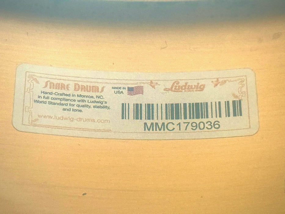 Ludwig 8” X 14” BRONZE PHONIC SUPRAPHONIC Snare Drum CLEAN! Discontinued!