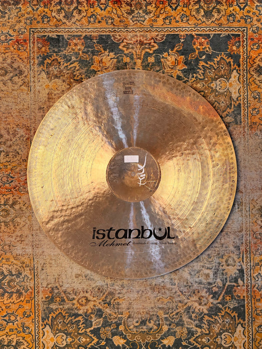 Rare ULTRA DARK Complex Istanbul Mehmet 22" MC Jazz Ride 2384 g PERFECT! Sizzle! CRASHABLE