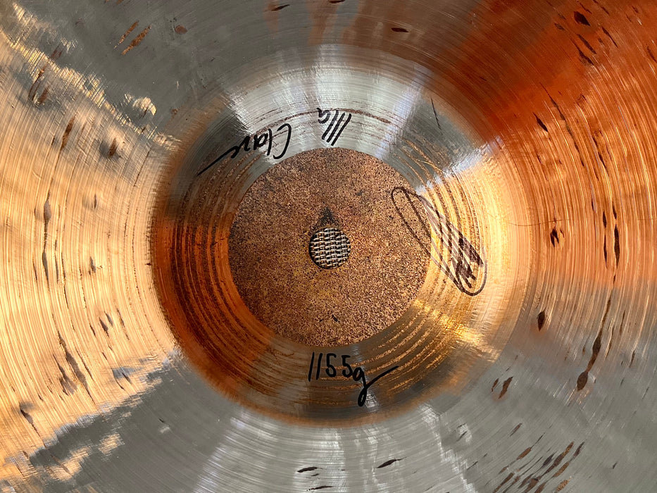 FUNCH Old K CLONE Hihats 14” TYPE III a 958 1155 g MINT! Hand Hammered COMPLEX! Golden