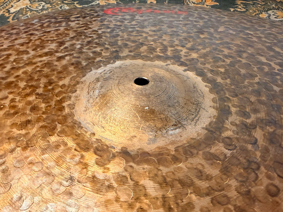 28” of JOY! RARE Bosphorus 28” Ride 4426 g TURK Style Unlathed Raw! Absolutely INCREDIBLE! Mint!