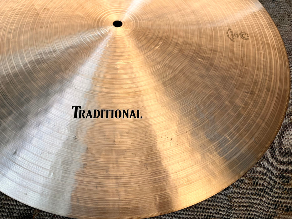 Rare DARK WARM ISTANBUL Mehmet 20" FLAT RIDE 1924 g Controlled Ultra Smooth! Incredible!