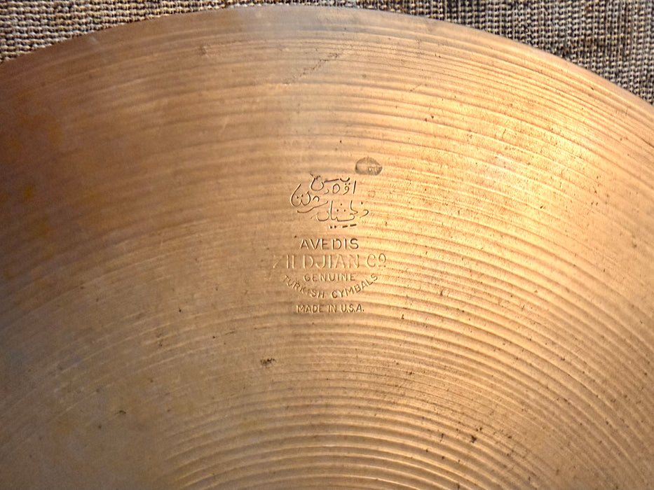 1960s Vintage Zildjian 14” Hihats PAPER THIN 768 839 g AMAZING PAIR! Light Complex Hand Hammered