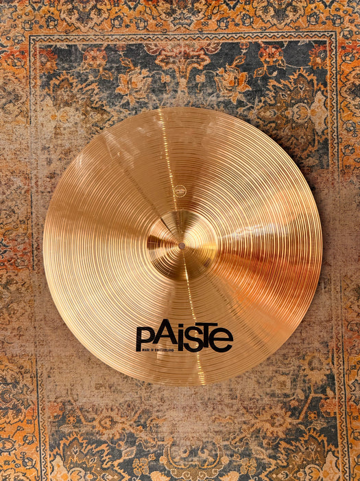Paiste Signature 20” FULL CRASH 2088 g IMMACULATE Shape! Darker Thinner STUNNING! Don’t Guess For $646! HEAR IT!