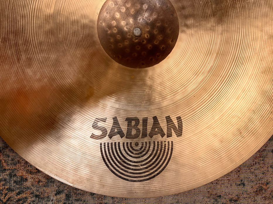 RARE Sabian PHIL COLLINS Signature Ride 21” 3300 g Raw Bell Dry Phil’s Choice! CLEAN! Has Original Bag