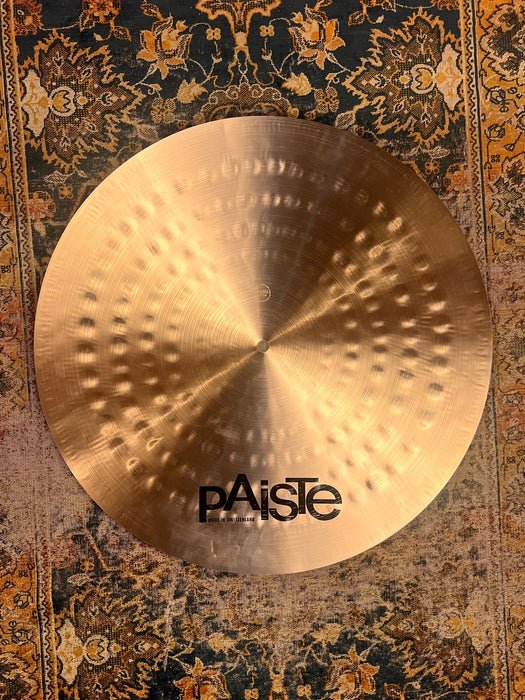 Hard to Find Paiste MASTERS 22” FLAT RIDE 2717 g PERFECT Why Pay $650?