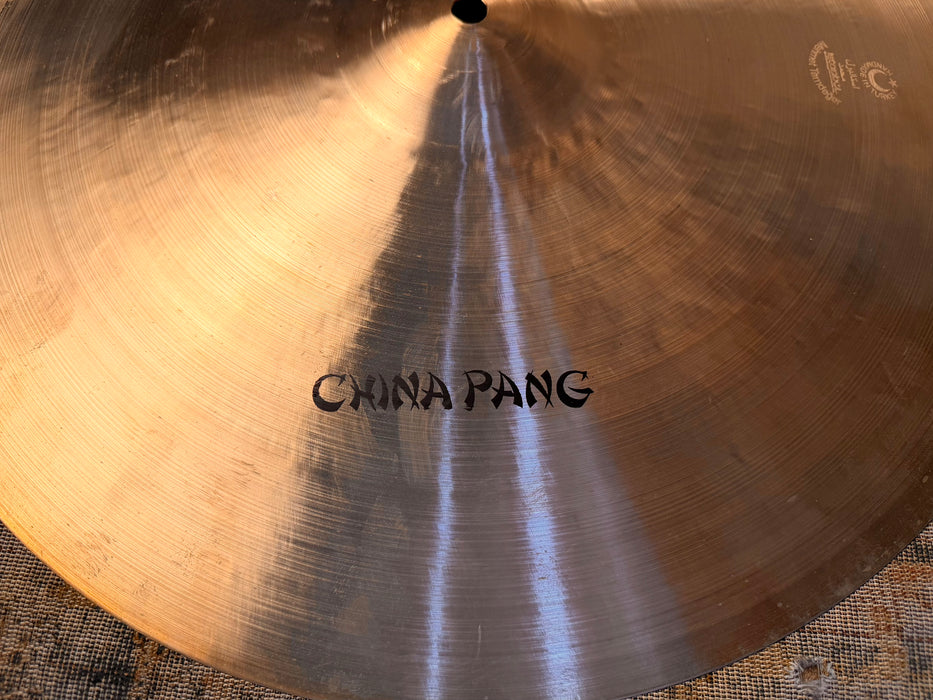 RARE Istanbul Mehmet China PANG Swish 18” Exotic EFFECTS Crash! Paper Thin Easily Bendable 1186 g