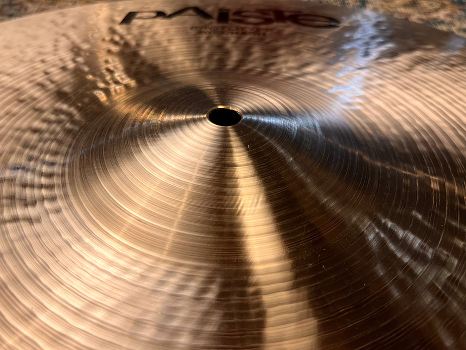 Glorious Smooth FULL Paiste PROTOTYPE 602 Masters 20” CRASH 1879 g IMMACULATE