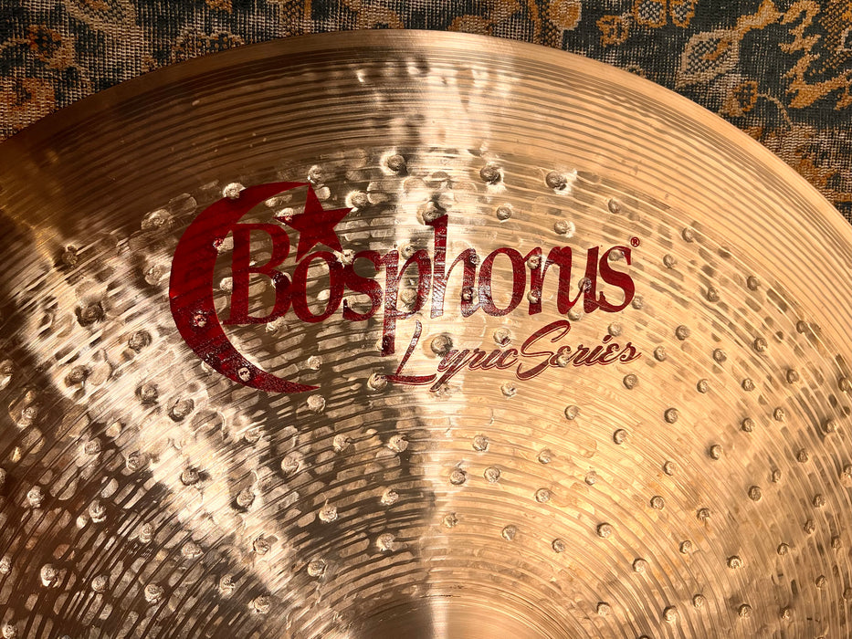 SWEET Complex Massive 23” Bosphorus LYRIC Ari Hoenig Ride Crash ONLY 2320 g MINT!