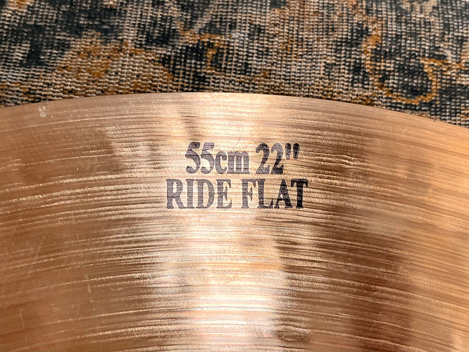 ISTANBUL Mehmet HORACIO EL NEGRO FLAT RIDE 22” Immaculate! 2418 g Controlled Ultra Smooth