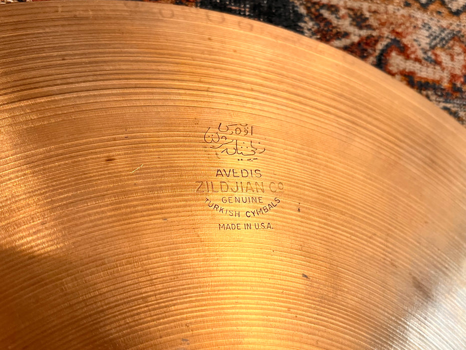 PAPER THIN Vintage 1960s Zildjian 14” Hihats ONLY 858 811 g Whispy Complex RINGO! Sound Incredible