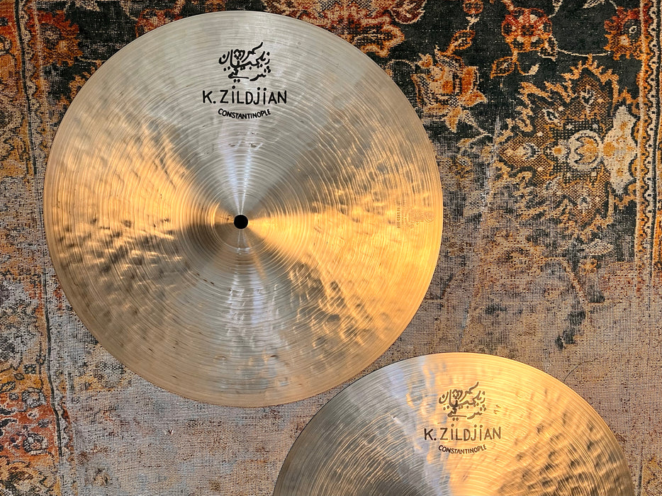 ZILDJIAN K CONSTANTINOPLE 15” Hihats Hard To Find PERFECT Condition! Dark Warm 1158 1416 g