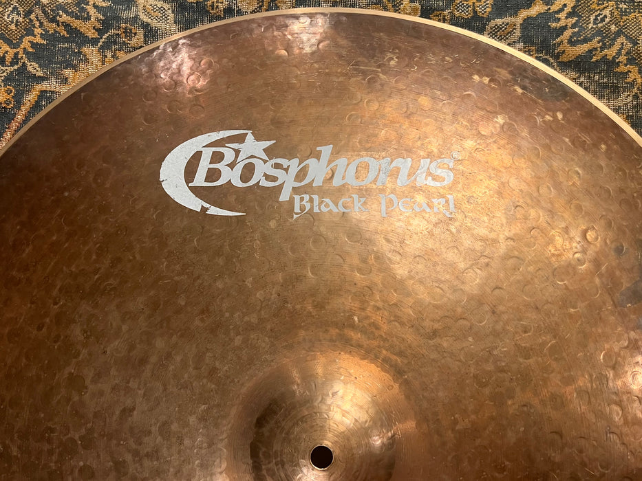 2 FEET OF JOY! RARE Bosphorus THIN 24” BLACK PEARL Ride Crash 2350 g TURK