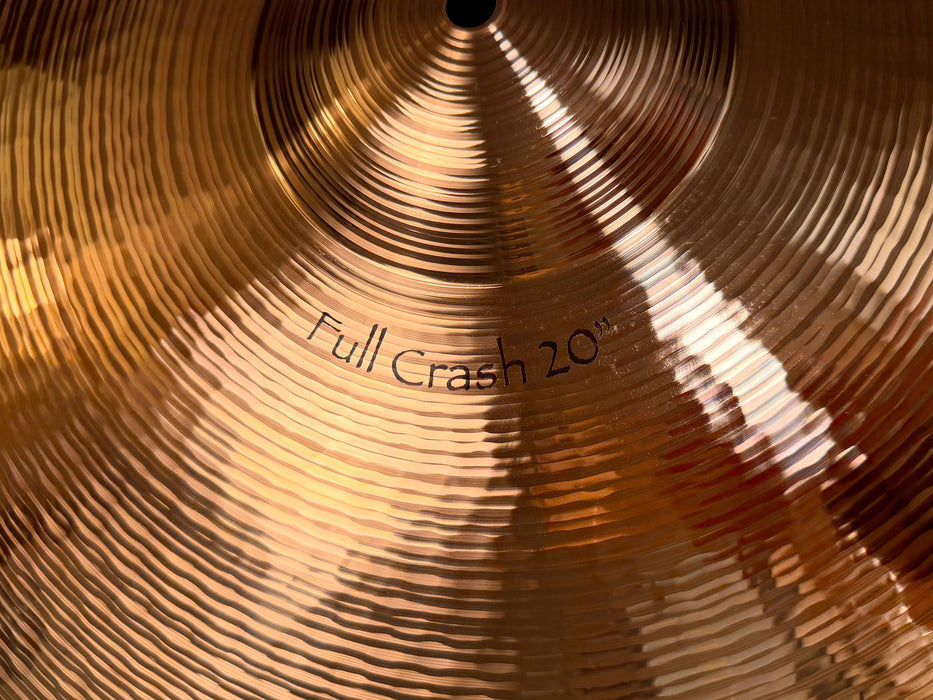 Paiste Signature 20” FULL CRASH 2088 g IMMACULATE Shape! Darker Thinner STUNNING! Don’t Guess For $646! HEAR IT!