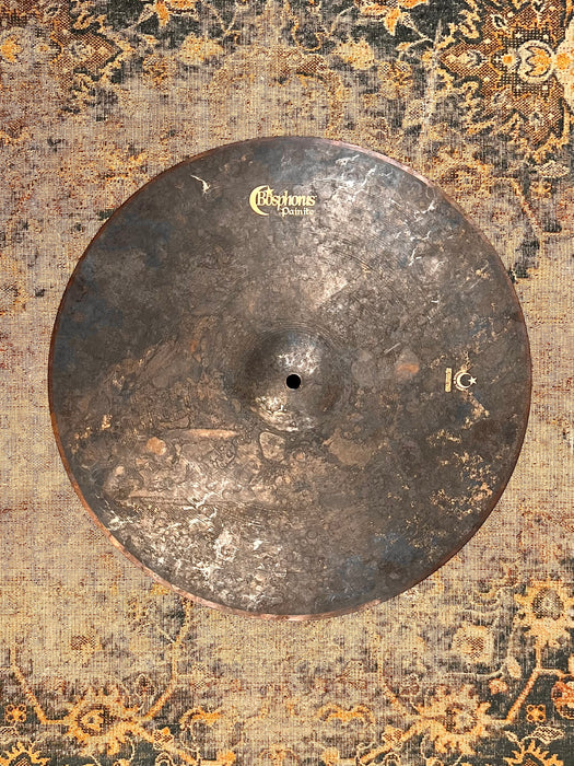 LIGHT DRY COMPLEX BLACKENED Bosphorus Crash 17” Only 1110 g Painite FAST! Beautiful!