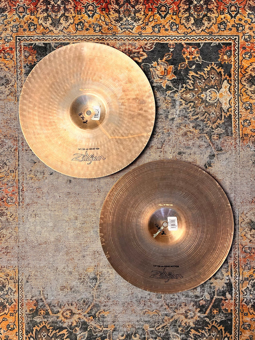 Zildjian AVEDIS Series Hihats 14” Semi-DRY w Light COMPLEXITY! 876 1244 g Discontinued!!