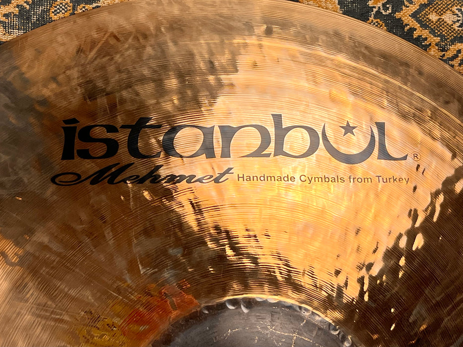 Rare 23” ISTANBUL Mehmet BLACK BELL Ride 3597 g DARK Raw Bell! CLEAN! BRILLIANT Shimmer