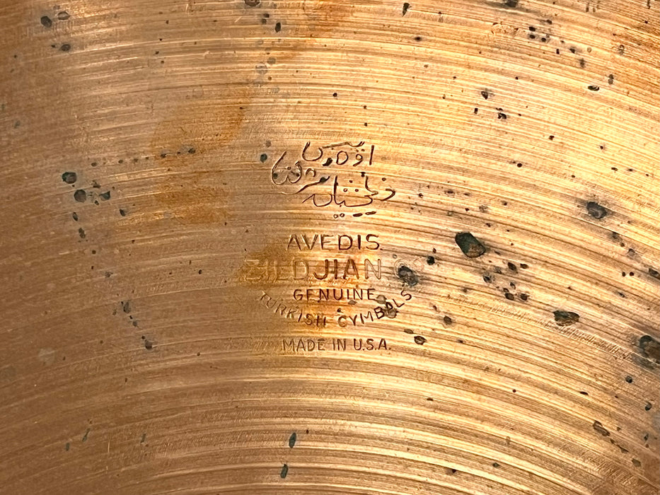 Vintage 1960s Zildjian 14” Paper Thin Hihats ONLY 754 836 g DARK WHISPY Gorgeous! RINGO THIN