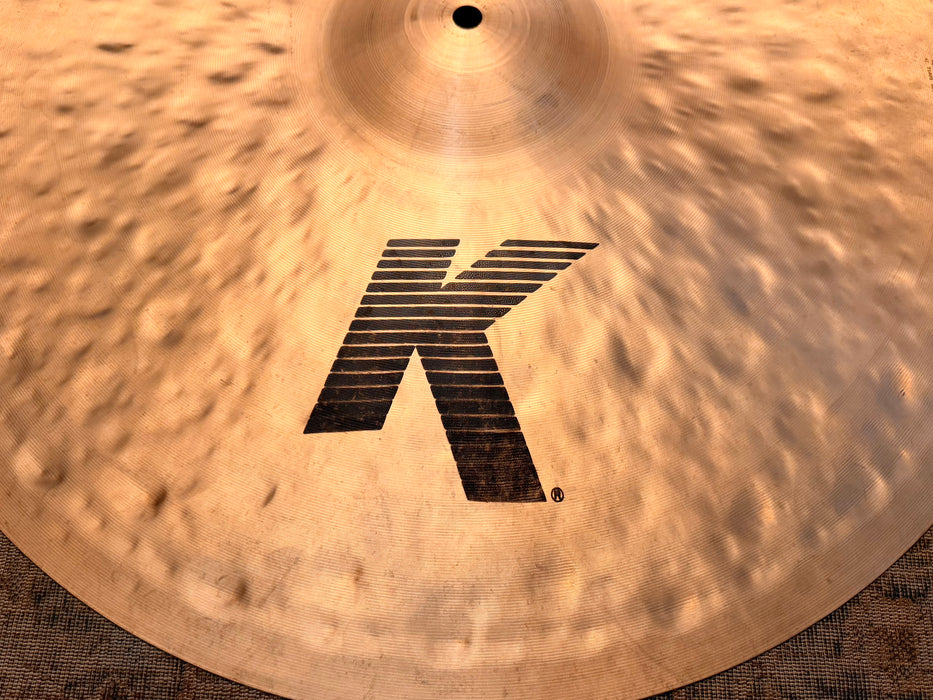 Zildjian K LIGHT RIDE 22” ONLY 2444 g CLEAN! Light Complex AMAZING One! WHY Pay $630 For A GUESS?