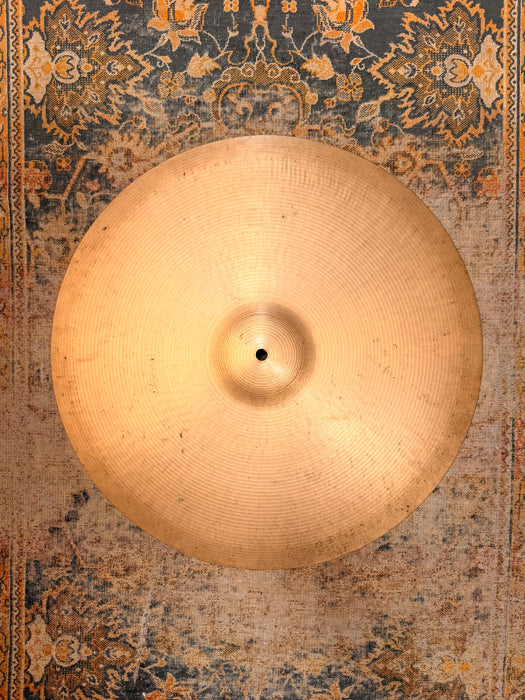 Vintage Paiste Pre Serial 602 20” THIN Crash Ride or MEDIUM at ONLY 2158 g Crash or Ride Dark Lush CLEAN Tone!