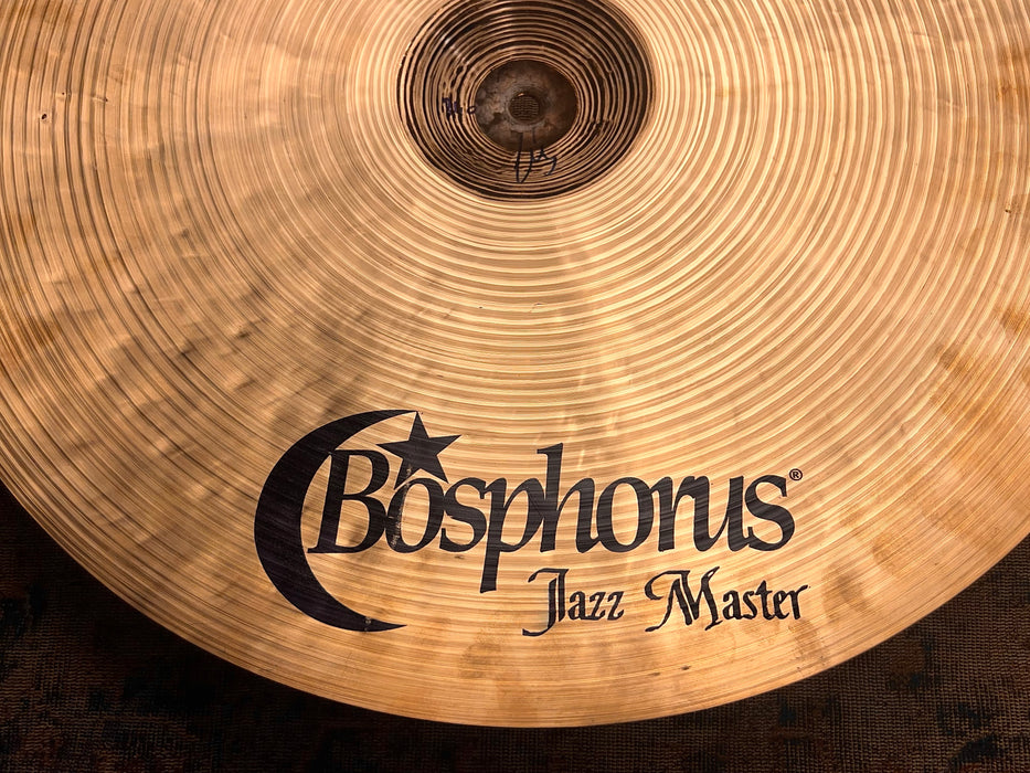 ULTRA LIGHT Papery COMPLEX Bosphorus JAZZ MASTER 20” Paper Thin Ride Crash 1360 g MINT