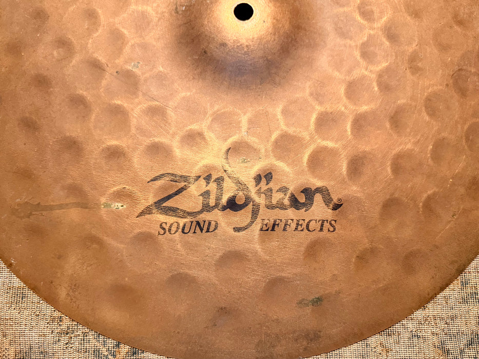 Rare Zildjian EARLY REMIX BREAKBEAT Ride 18” 1558 g K - Like BIG Hammering RADIOHEAD! Dry
