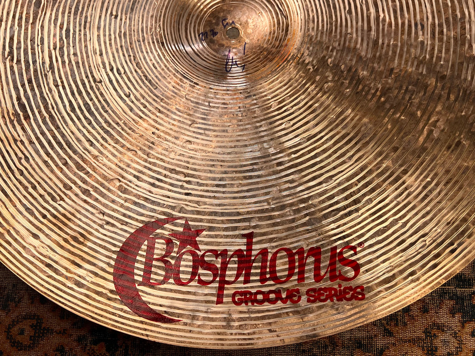 Versatile SMOOTH Warm Slightly Dry Bosphorus 22” Groove Series Ride 2270 g MINT