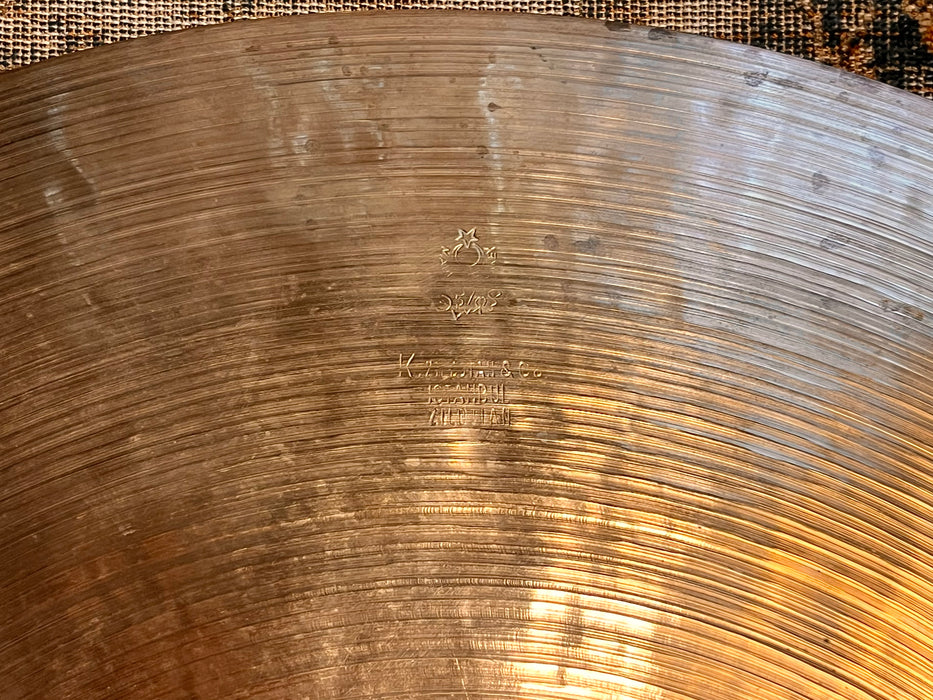 Vintage Zildjian ISTANBUL K 20” Ride Crash 2085 g CRASHABLE Amazing! Rare REAL DEAL BEAUTY!