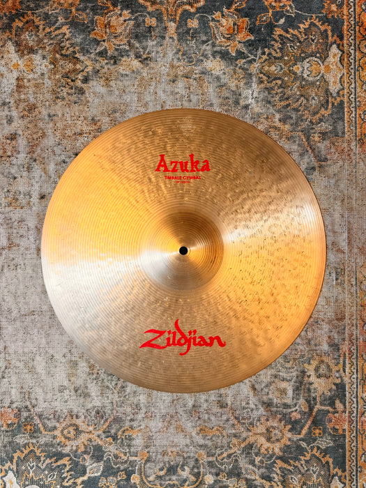 Zildjian AZUKA TIMBALE CYMBAL Ride Crash Multi EFX Discontinued! Dark Dry Great Bell! 1758 g